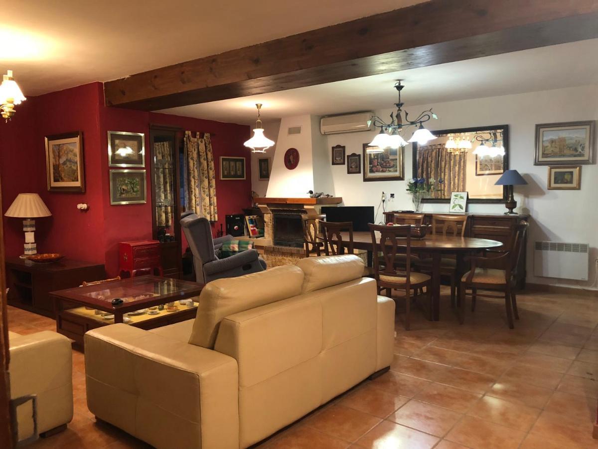 Finca El Tossalet, GRAN PISCINA junto al pueblo Sella Exterior foto